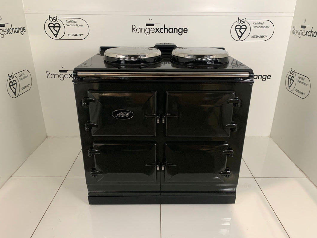 Reconditioned 3 oven Total Control (eR7) Electric Aga cooker in Pewter