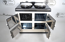 Load image into Gallery viewer, Reconditioned 3 oven eR7 100 Aga cooker in Linen
