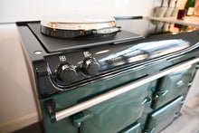 Load image into Gallery viewer, Reconditioned 3 oven R3 110i Aga cooker in British Racing Green
