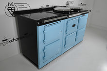 Load image into Gallery viewer, Reconditioned 3 oven 13amp Electric Aga cooker &amp; electric module in Powder Blue
