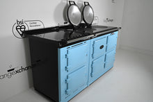 Load image into Gallery viewer, Reconditioned 3 oven 13amp Electric Aga cooker &amp; electric module in Powder Blue
