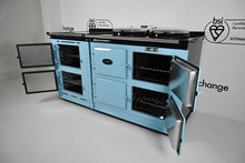 Load image into Gallery viewer, Reconditioned 3 oven 13amp Electric Aga cooker &amp; electric module in Powder Blue
