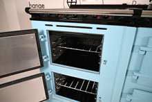 Load image into Gallery viewer, Reconditioned 3 oven 13amp Electric Aga cooker &amp; electric module in Powder Blue
