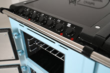 Load image into Gallery viewer, Reconditioned 3 oven 13amp Electric Aga cooker &amp; electric module in Powder Blue
