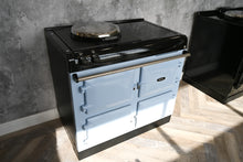 Load image into Gallery viewer, Reconditioned 3 oven R3 100i Aga cooker in Duck Egg Blue
