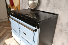 Load image into Gallery viewer, Reconditioned 3 oven R3 100i Aga cooker in Duck Egg Blue
