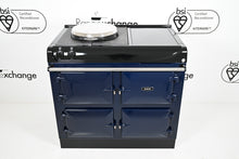 Load image into Gallery viewer, Reconditioned 3 oven R3 100i Aga cooker in Oxford Blue
