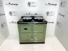 Load image into Gallery viewer, Reconditioned 3 oven Dual Control Dual Fuel Aga cooker in Olivine
