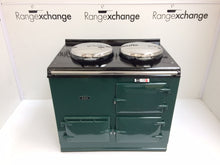 Load image into Gallery viewer, Reconditioned 2 oven 13amp Electric Aga cooker in British Racing Green
