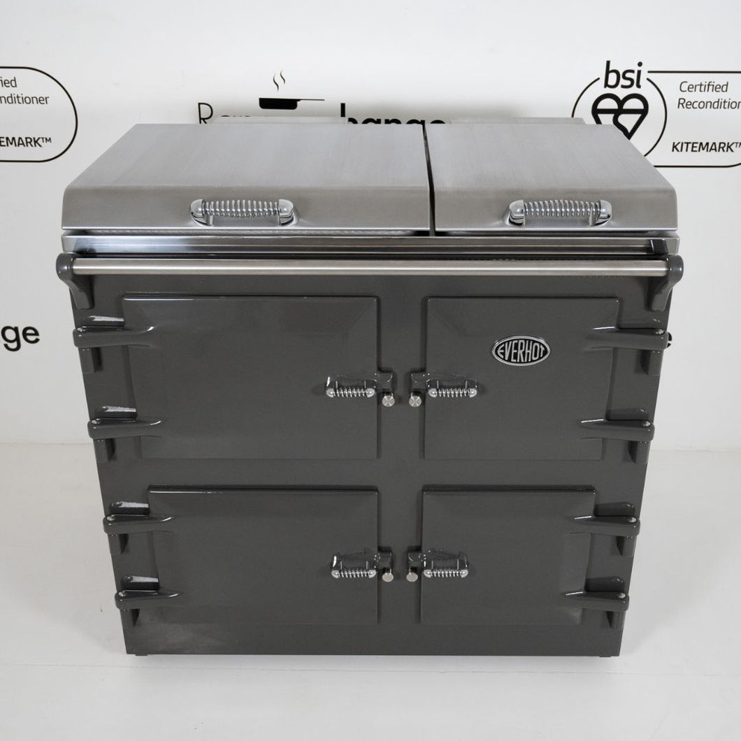 Reconditioned Everhot 100i Electric Cooker in Graphite Grey