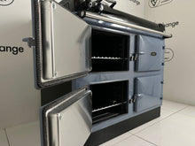 Load image into Gallery viewer, Reconditioned eR3 100i Aga cooker in Dartmouth Blue
