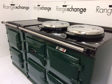 Load image into Gallery viewer, Reconditioned 3 oven gas Aga cooker &amp; module in British Racing Green
