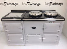Load image into Gallery viewer, Reconditioned 4 oven gas Aga cooker in Pearl Ashes
