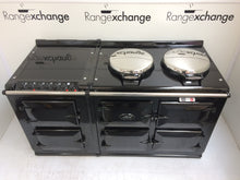 Load image into Gallery viewer, Reconditioned 3 oven 13amp Electric Aga cooker &amp; module in Black
