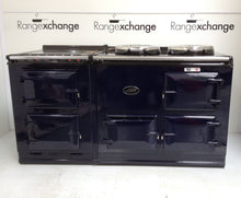Load image into Gallery viewer, Reconditioned 2 oven gas Aga cooker &amp; module 160 in Dark Blue
