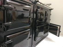 Load image into Gallery viewer, Reconditioned 3 oven Gas Aga cooker &amp; module in Black
