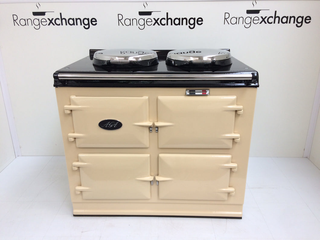 Reconditioned 3 oven 13amp Electric Aga cooker in Cream