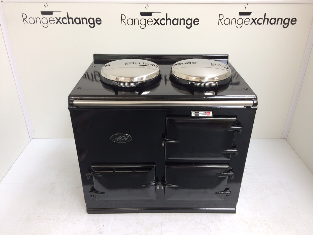 Reconditioned 2 oven 13amp Electric Aga cooker in Black