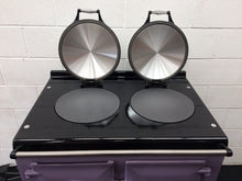 Load image into Gallery viewer, Reconditioned 3 oven Dual Control Electric Aga cooker in Heather.
