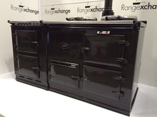 Load image into Gallery viewer, Reconditioned 2 oven oil Aga cooker &amp; gas module in Pewter
