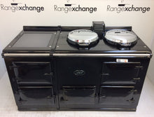 Load image into Gallery viewer, Reconditioned 4 oven gas Aga cooker in Black
