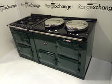 Load image into Gallery viewer, Reconditioned 2 oven gas Aga cooker &amp; module 160 in British Racing Green
