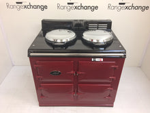 Load image into Gallery viewer, Reconditioned 3 oven gas Aga cooker in Claret
