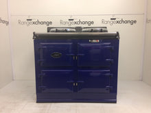 Load image into Gallery viewer, Reconditioned 3 oven gas Aga cooker in Royal Blue
