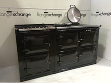 Load image into Gallery viewer, Reconditioned 3 oven gas Aga cooker &amp; module in Pewter
