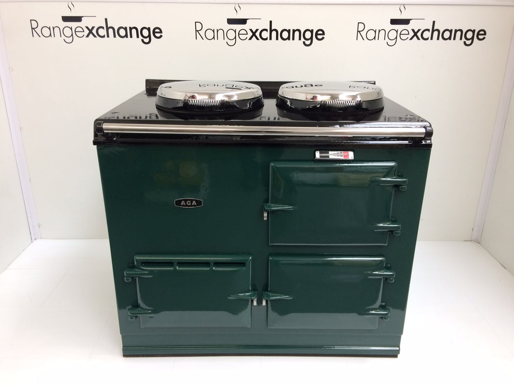 Reconditioned 2 oven, New Generation eControl in British Racing Green