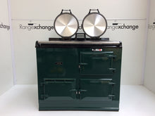 Load image into Gallery viewer, Reconditioned 2 oven oil Aga cooker in British Racing Green
