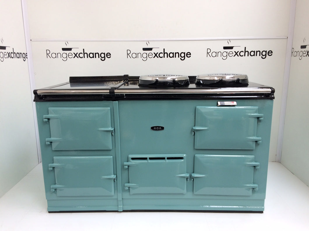 Reconditioned 4 oven 13amp Electric Aga cooker in Pistachio