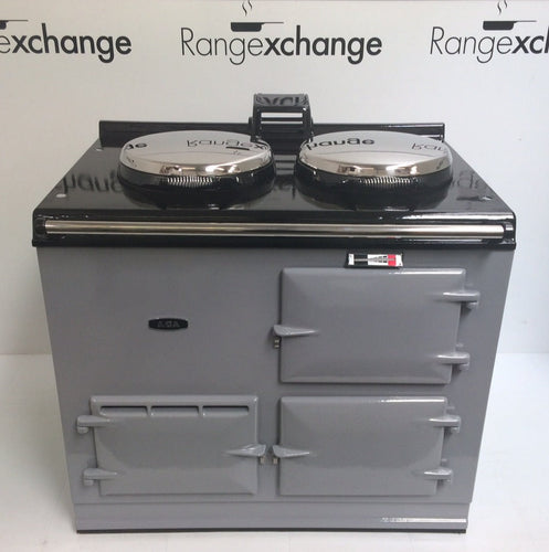 Reconditioned 2 oven 13amp Electric Aga cooker in Dove by Range Exchange