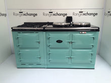Load image into Gallery viewer, Reconditioned 3 oven gas Aga cooker &amp; module in Pistachio
