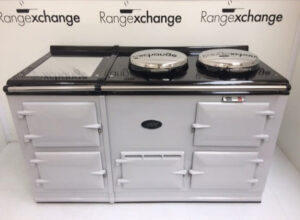 Reconditioned 4 oven gas Aga cooker in Pearl Ashes