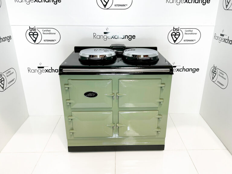 Reconditioned 3 Oven R7 100 Aga cooker in Olivine