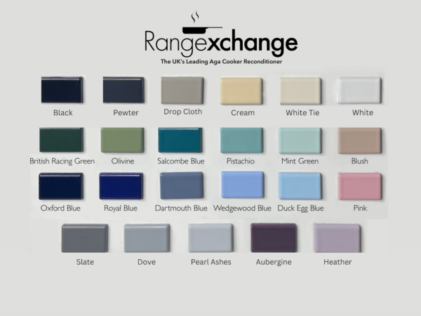 Range Exchange Colour Chart
