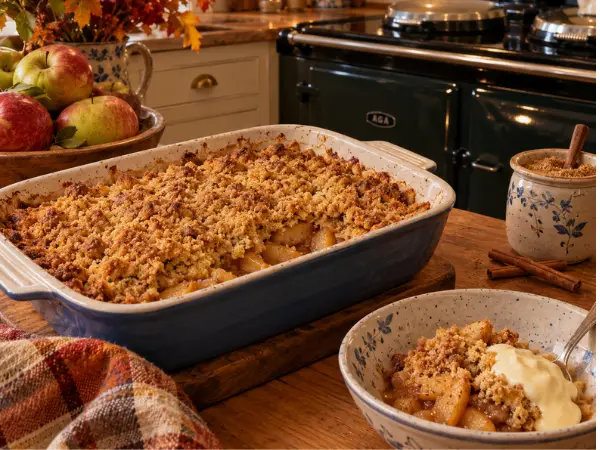AGA Apple Crumble Recipe