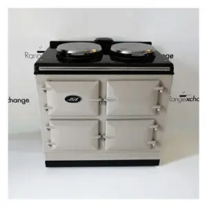 Reconditioned Dual Control Aga cooker in Drop Cloth