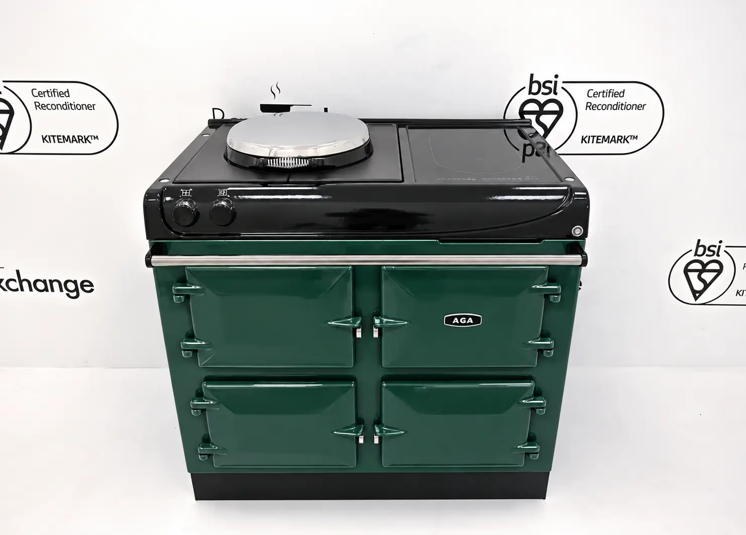British Racing Green AGA er3 100i Cooker British Racing Green AGA er3 100i Cooker