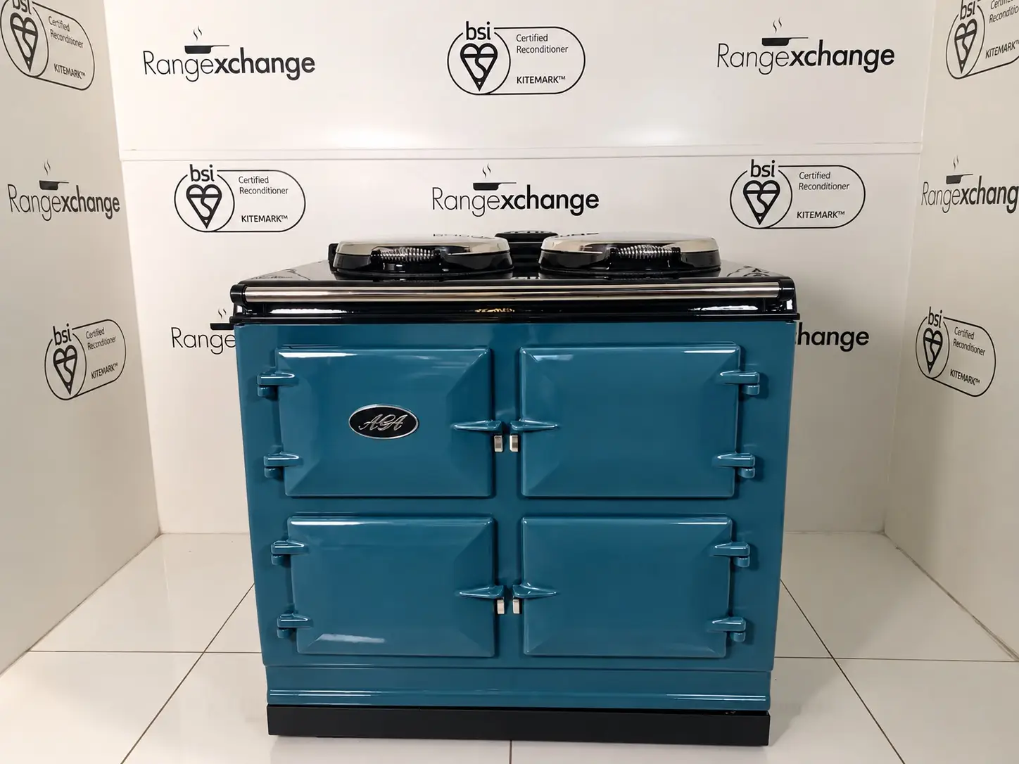 AGA Dual Control Salcombe blue AGA Dual Control Salcombe blue