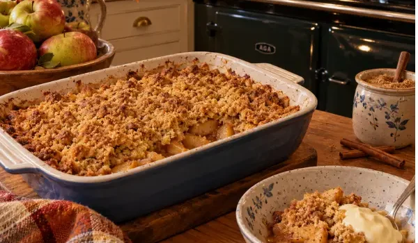 AGA Apple Crumble Recipe