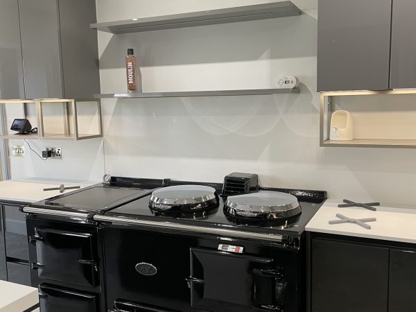 Oil Black 4 Oven Oil Fired With Back Boiler